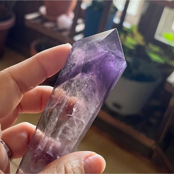 🛑SOLD🛑6” High Quality Amethyst Crystal Root Wand - Picture 10 of 12